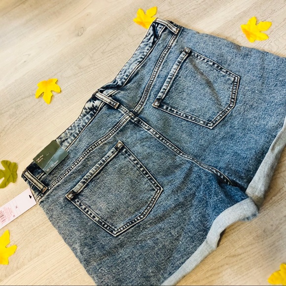 Target High Rise Jean Shorts - Picture 5 of 6